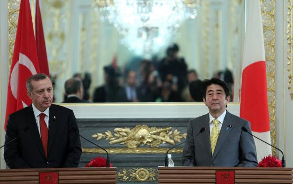 Erdoğan ve Abe, Ortak Basın Toplantısı Düzenledi