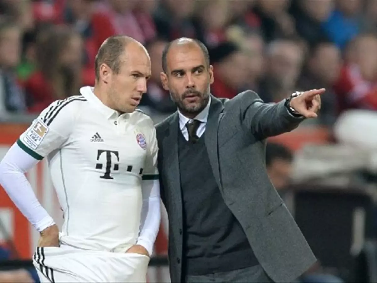 Guardiola: Robben\'e Aşığım!