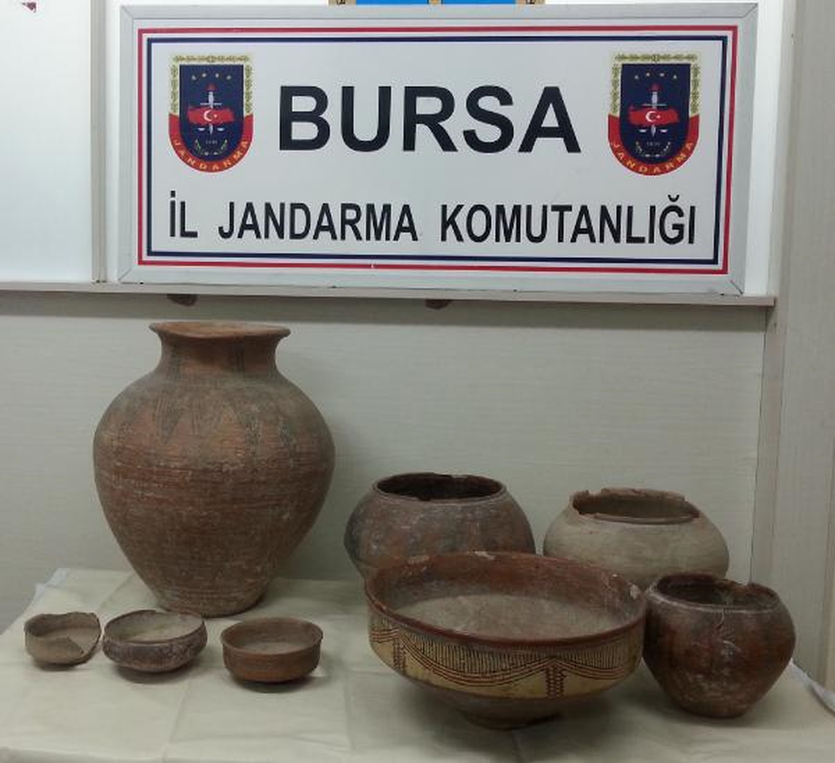Bursa\'da Tarihi Eser Operasyonu: 4 Gözaltı