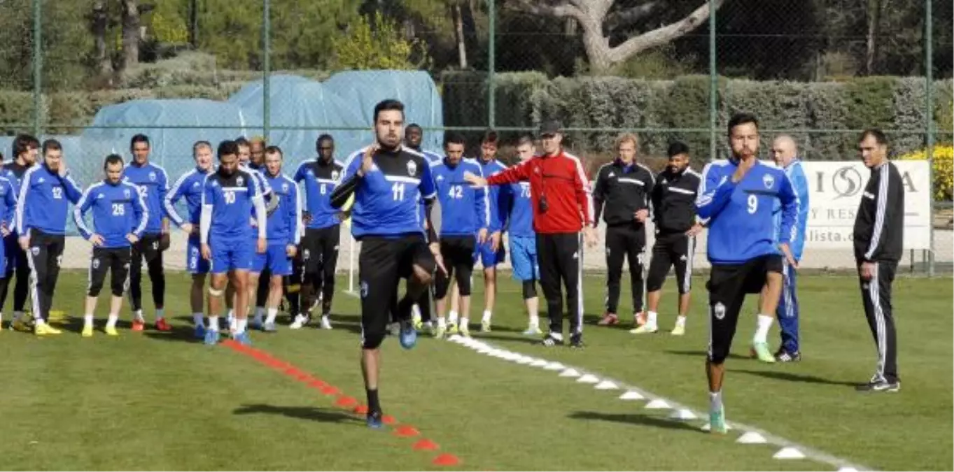 Kayseri Erciyesspor Kondisyon Ağırlıklı Çalıştı