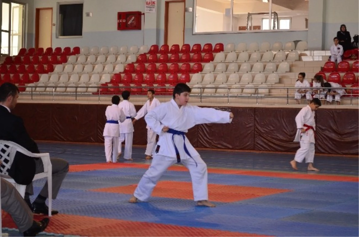 Okullararası Karate İl Birinciliği Maçları Yapıldı