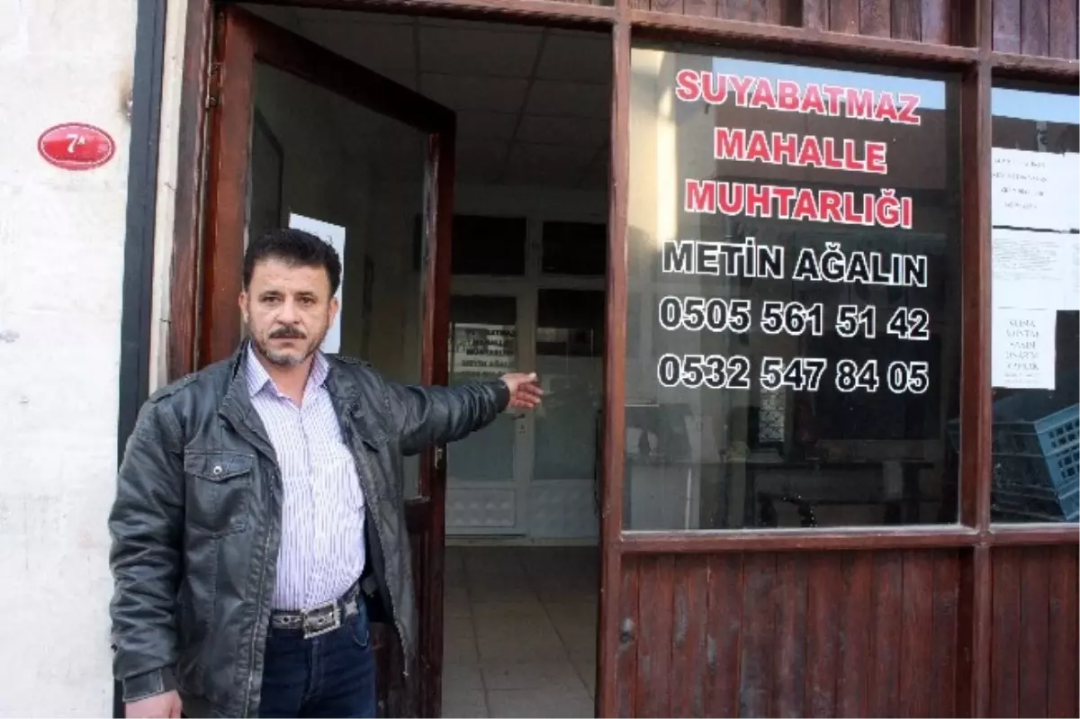 Suriyeli Şahıs Muhtara Saldırdı