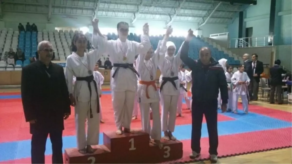 Yıldızlar ve Küçükler Karate Müsabakaları Yapıldı