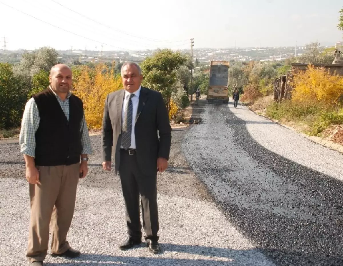 Başkan Tollu: "5 Yılda 450 Kilometre Yolu Asfalt Döktük"