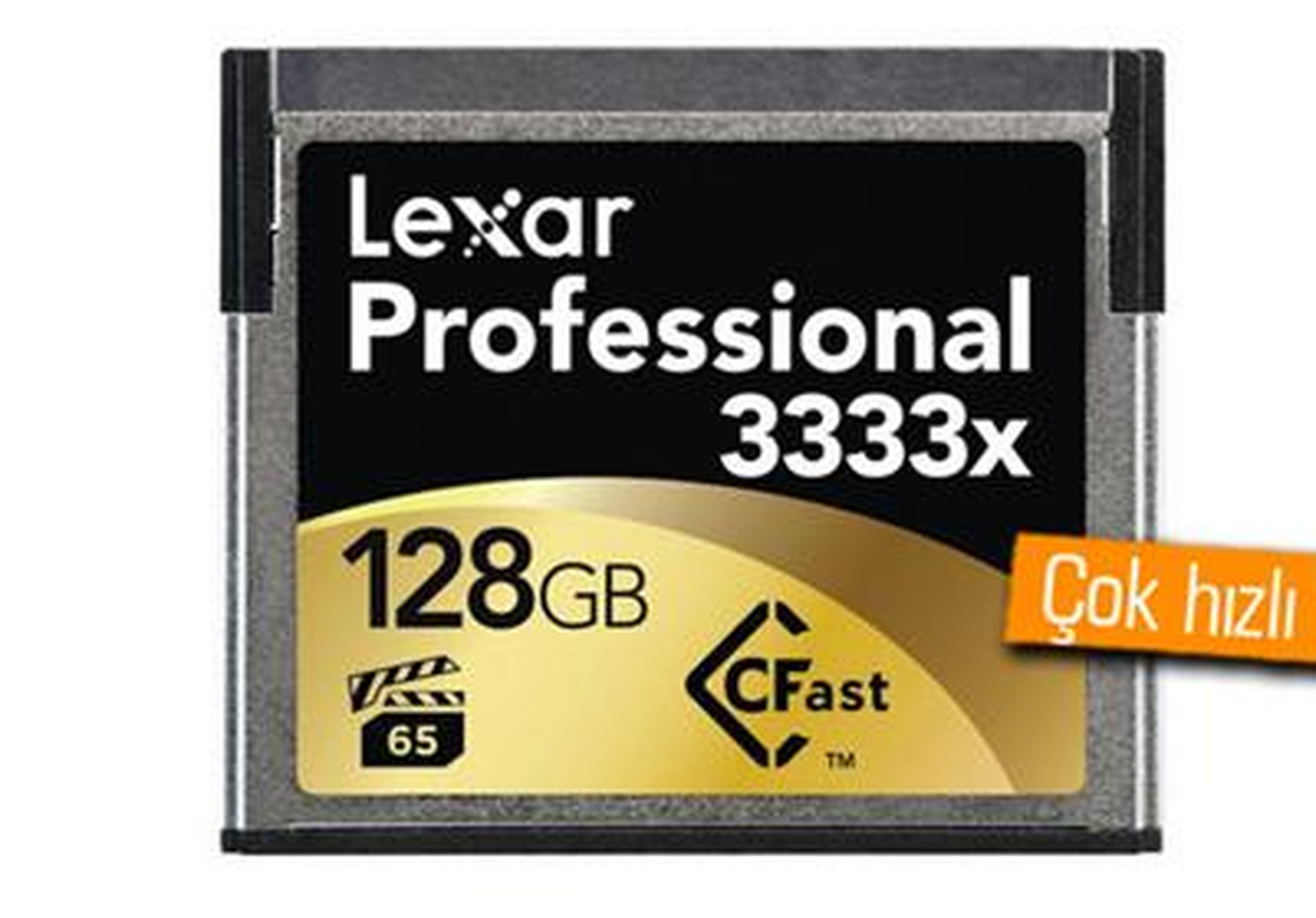 3333x CFast 2.0, Dünyanın En Hızlı Hafıza Kartı