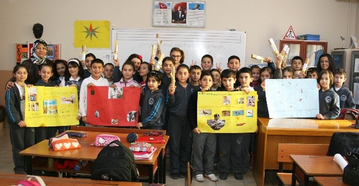 Bursalı Öğrencilerden Çevre İçin Anlamlı Çağrı