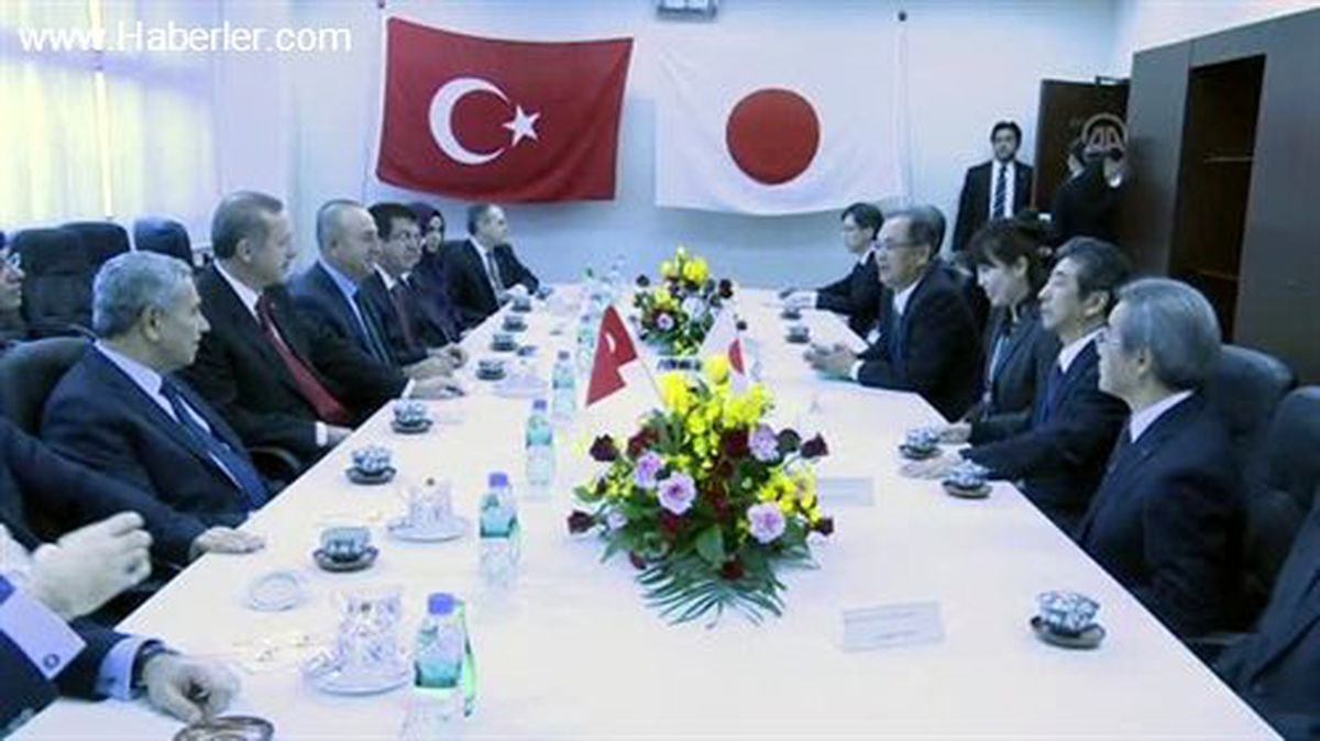 Erdoğan, Mitsubishi Electric Genel Müdürü Kenichiro Yamanishi ile görüştü -