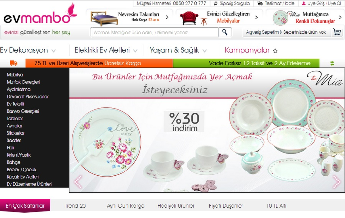 Evmambo, 2014 Yılında Ziyaretçi Sayısını 2 Katına Çıkaracak
