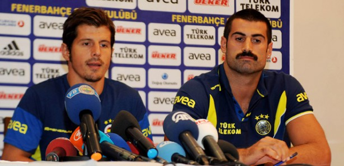 Fenerbahçe\'nin Kaptanları Basının Karşısına Çıktı