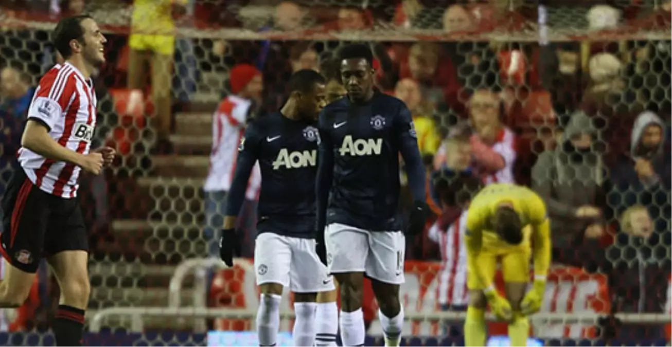 Manchester United, Sunderland\'e 2-1 Mağlup Oldu