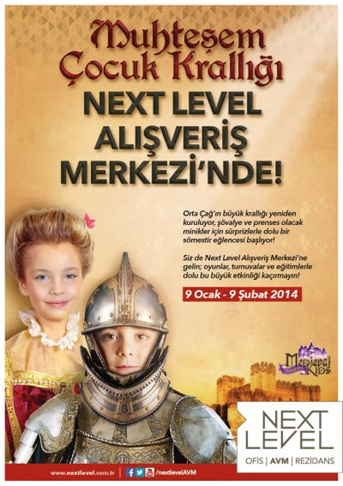 Next Level AVM ile Ortaçağ Krallığına Yolculuk