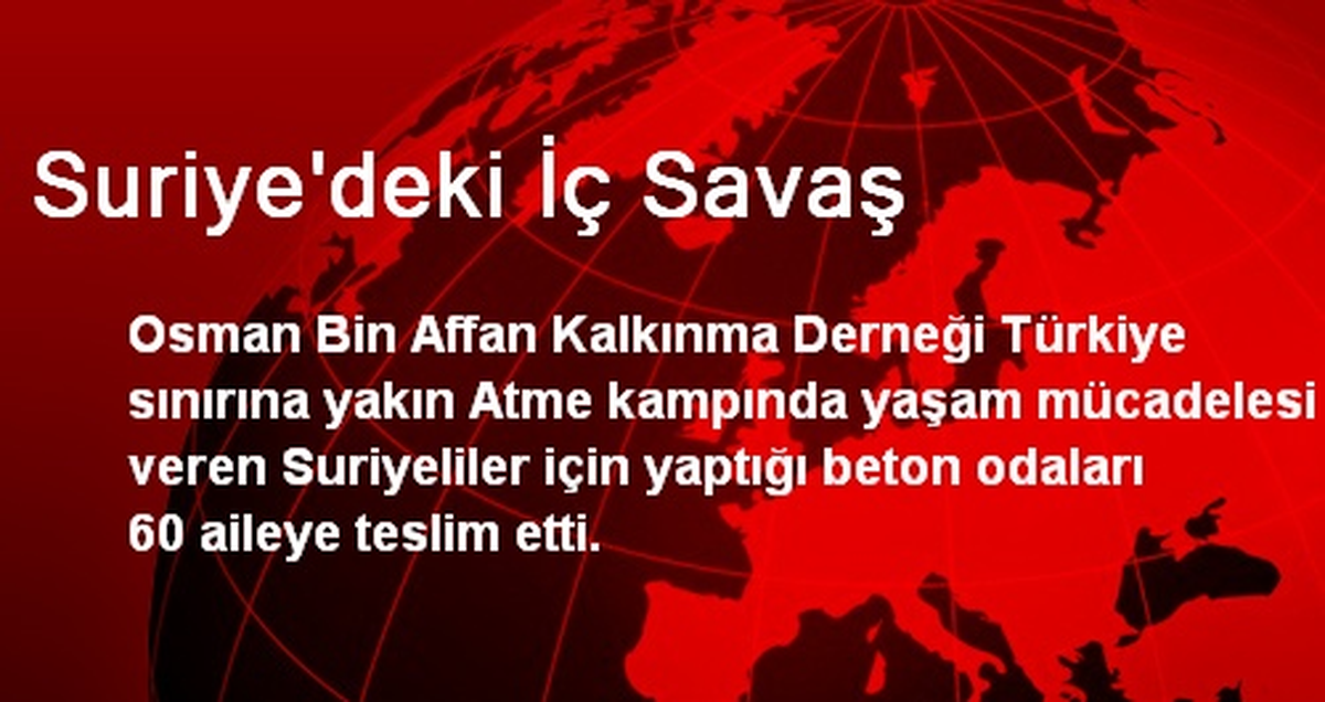 Suriye\'deki İç Savaş