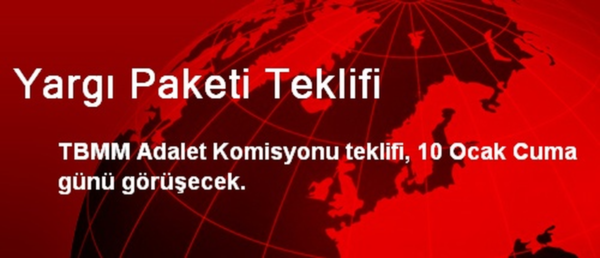 Yargı Paketi Teklifi