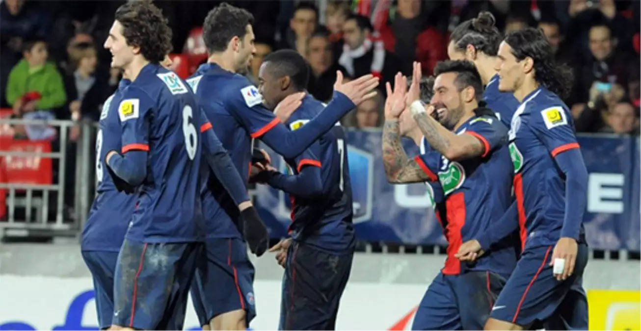 PSG, Brest\'i 5-2 Yendi