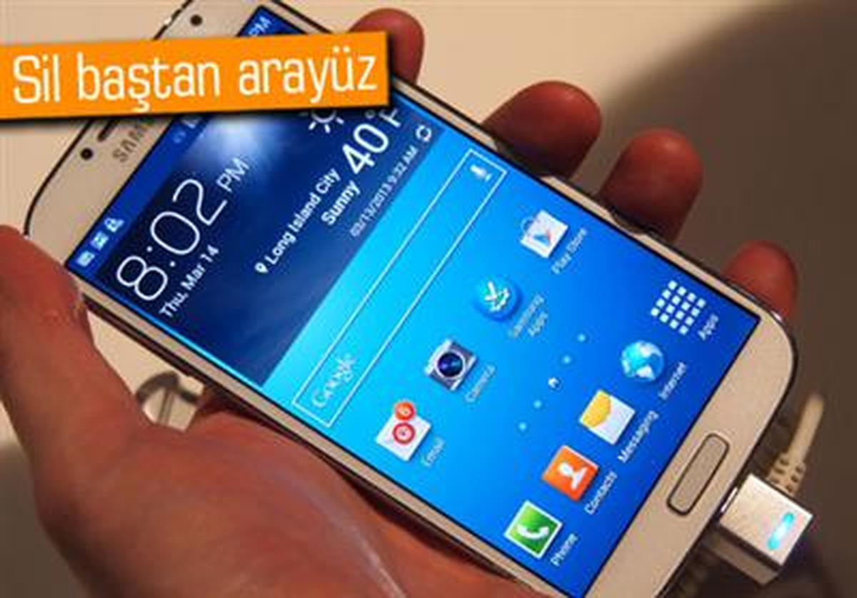 Samsung\'un Yeni Android Arayüzü!