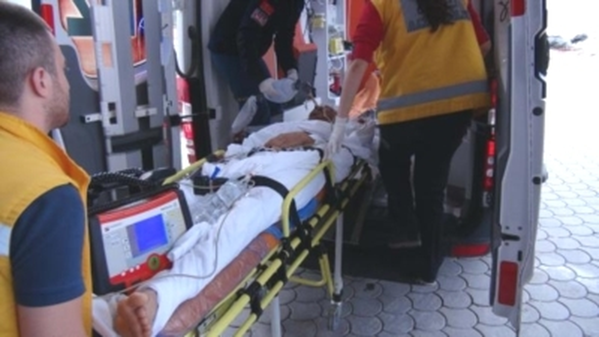 Suriyeli 5 Yaralı Kilis\'e Getirildi