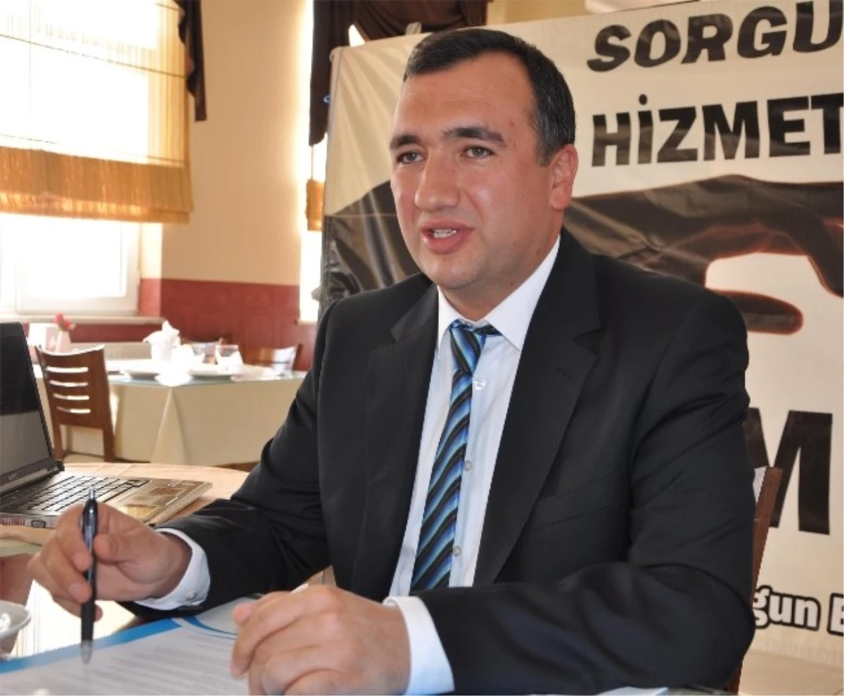AK Parti Sorgun Belediye Başkan Aday Adayı Hüseyin Alp Doğan, "Amacımız Sorgun\'a Hizmet Etmektir"