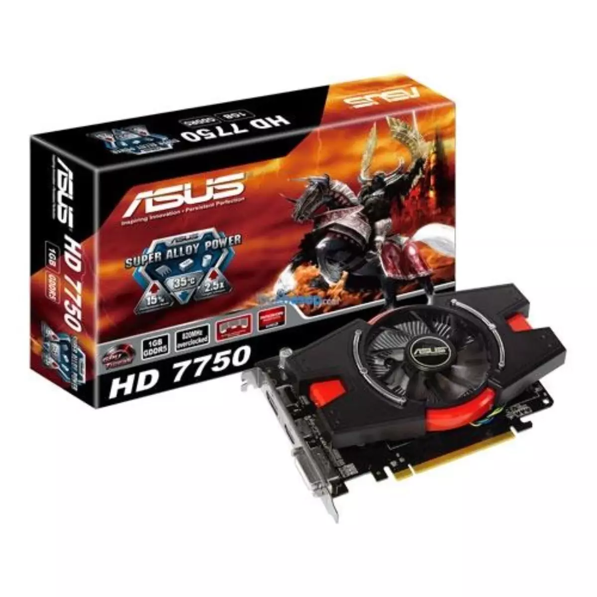 Asus Hd7750 V2 (128bıt) 1gb Gddr5 Dvı Hdmı 16x