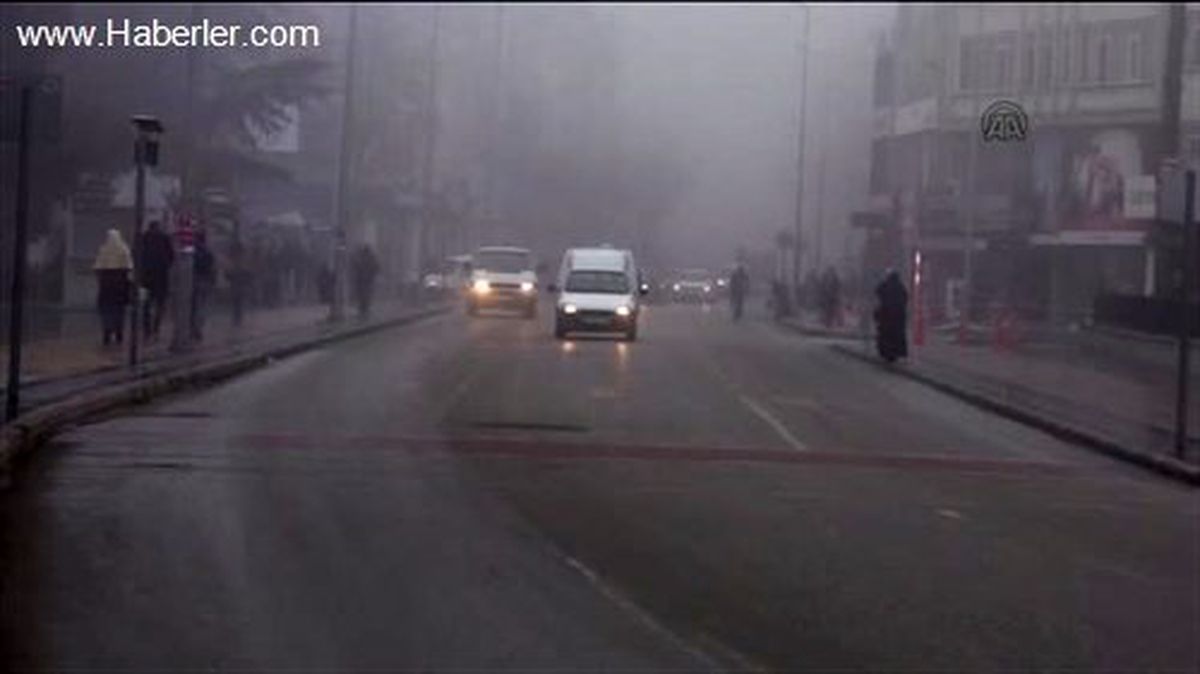 Doğu Marmara\'da Yoğun Sis