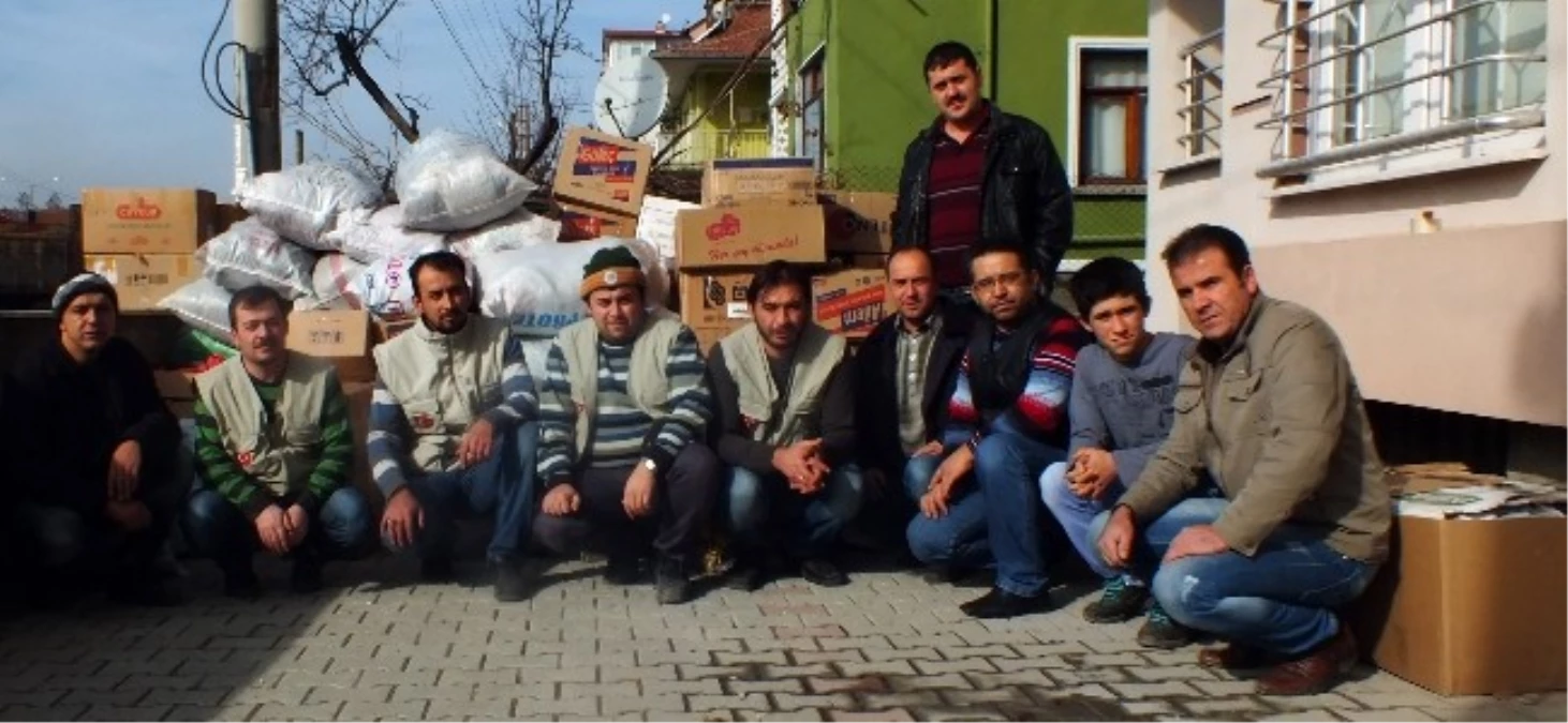 Gli İşçilerinden Suriye\'ye Yardım Kampanyası