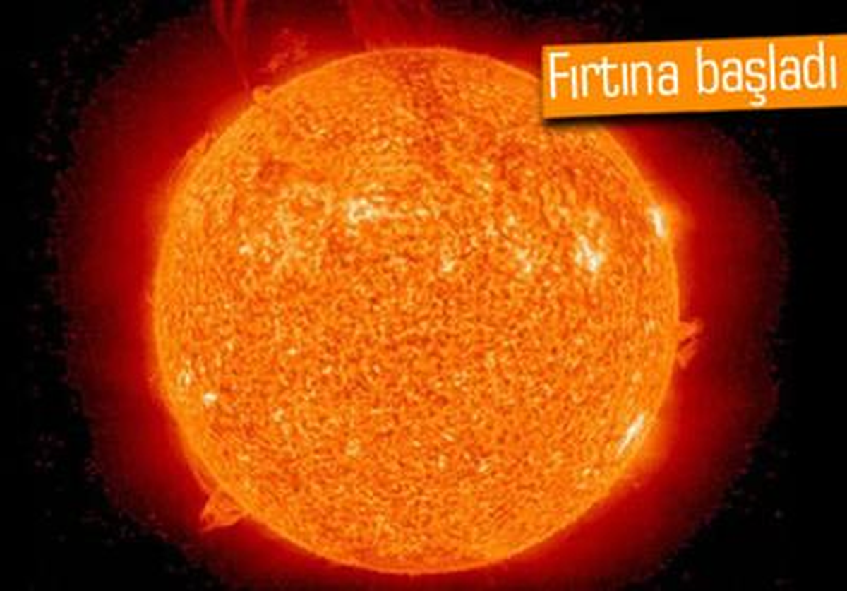 Güneş Fırtınasına Dikkat!