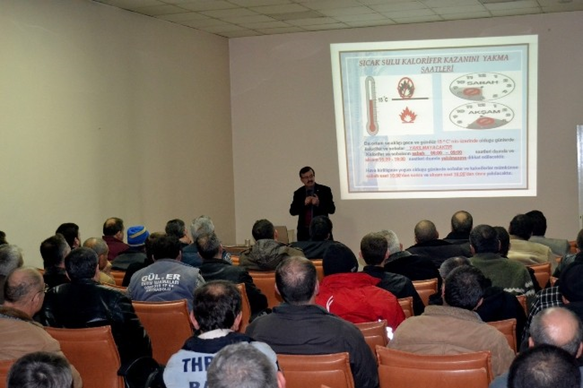 Hayrabolu Belediyesinden Kalorifer Ateşçilerine Seminer