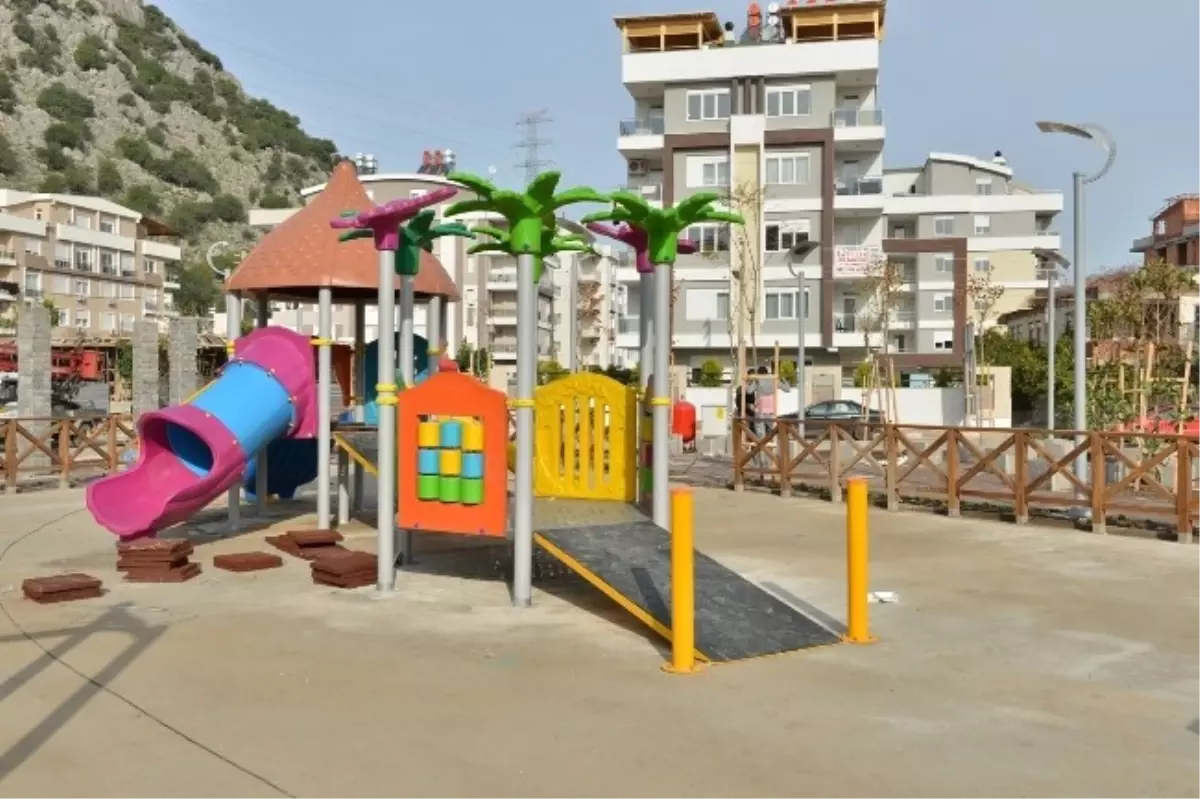 Hurma Mahallesi\'ne Modern Bir Park Yapılıyor