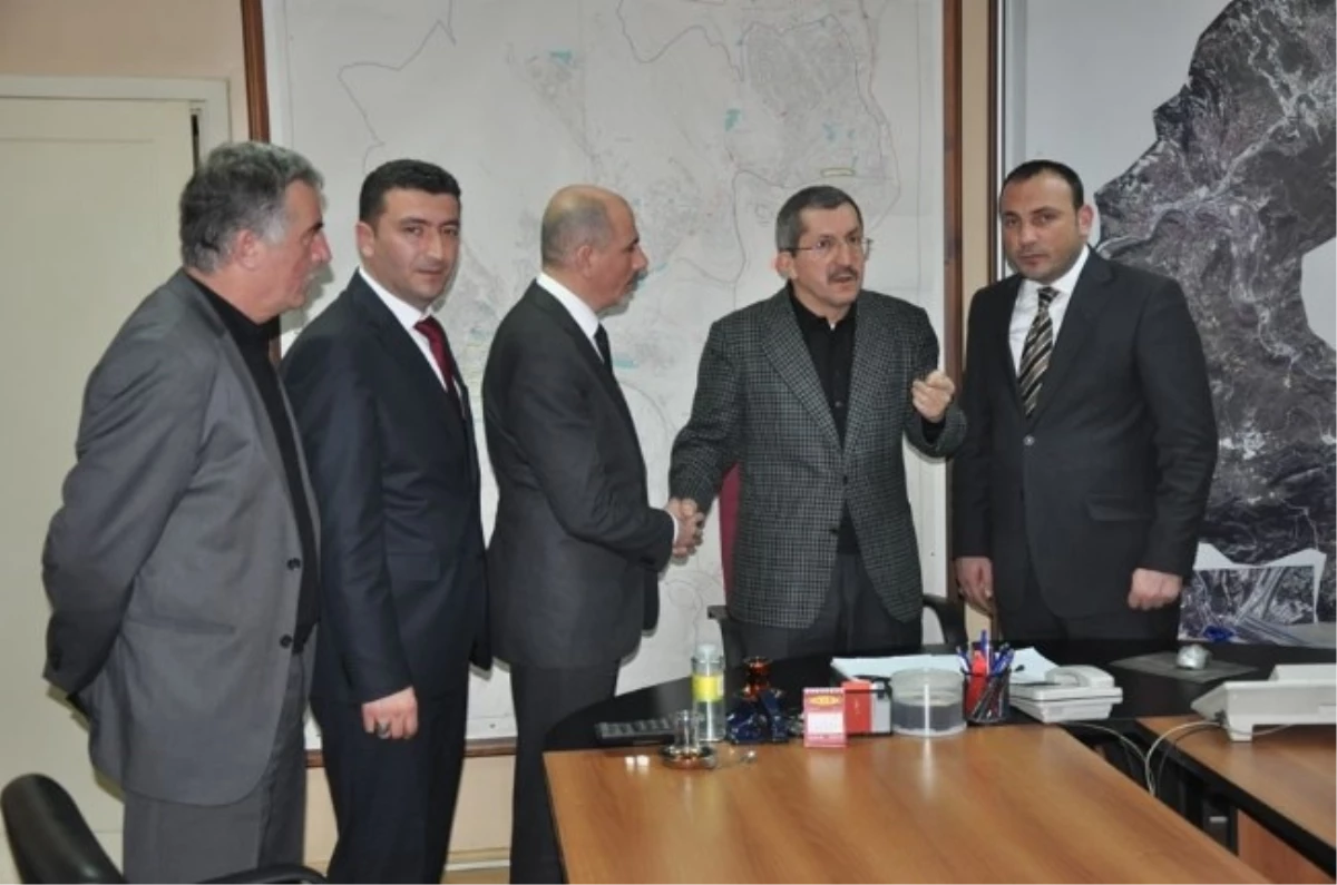 MHP Belediye Başkan Adaylarından Vergili\'ye Ziyaret