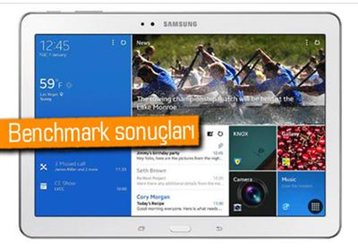 Samsung\'un Yeni Tableti Galaxy Tabpro\'nun Performansı Nasıl?