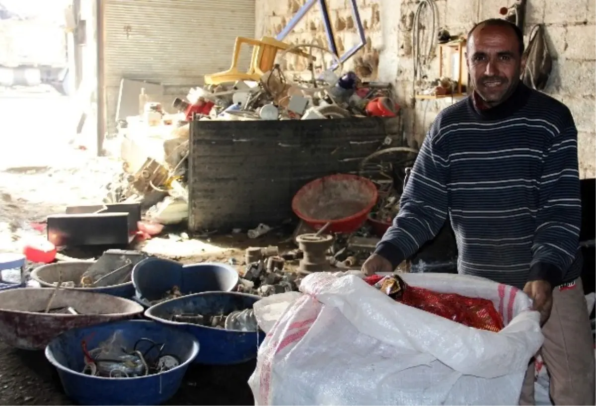 Şanlıurfa\'da Günlük 100 Ton Hurda Toplanıyor