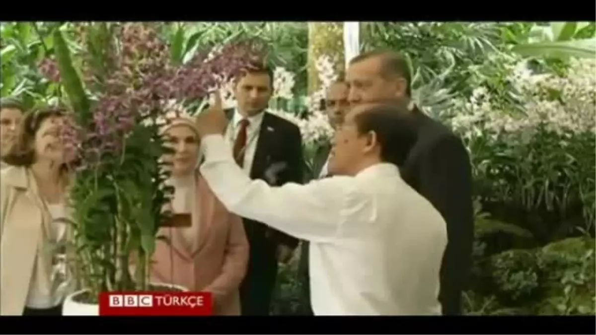 Yeni Türün Adı \'Dendrobium\' Tayyip-Emine Erdoğan