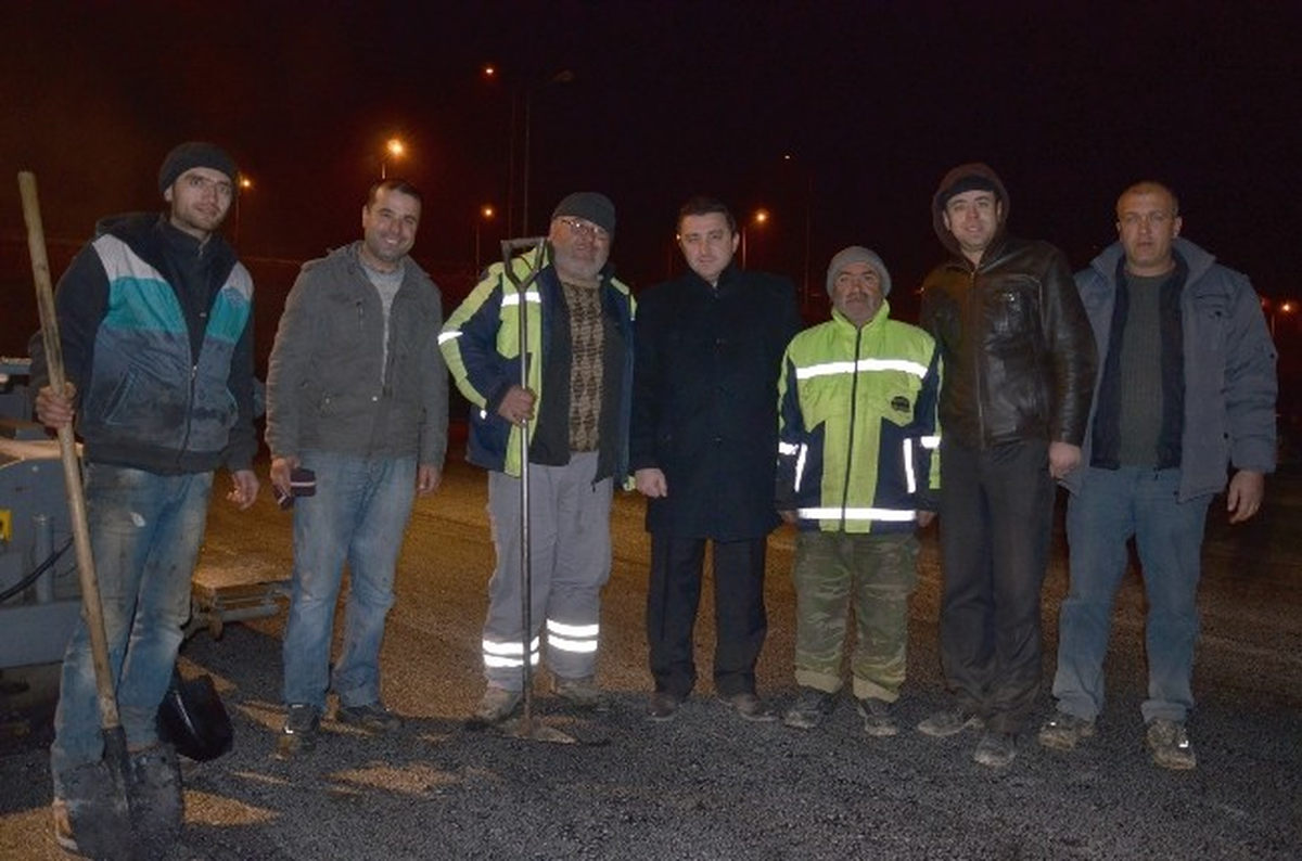Başkan Vekili Bakıcı Gece Mesaisinde