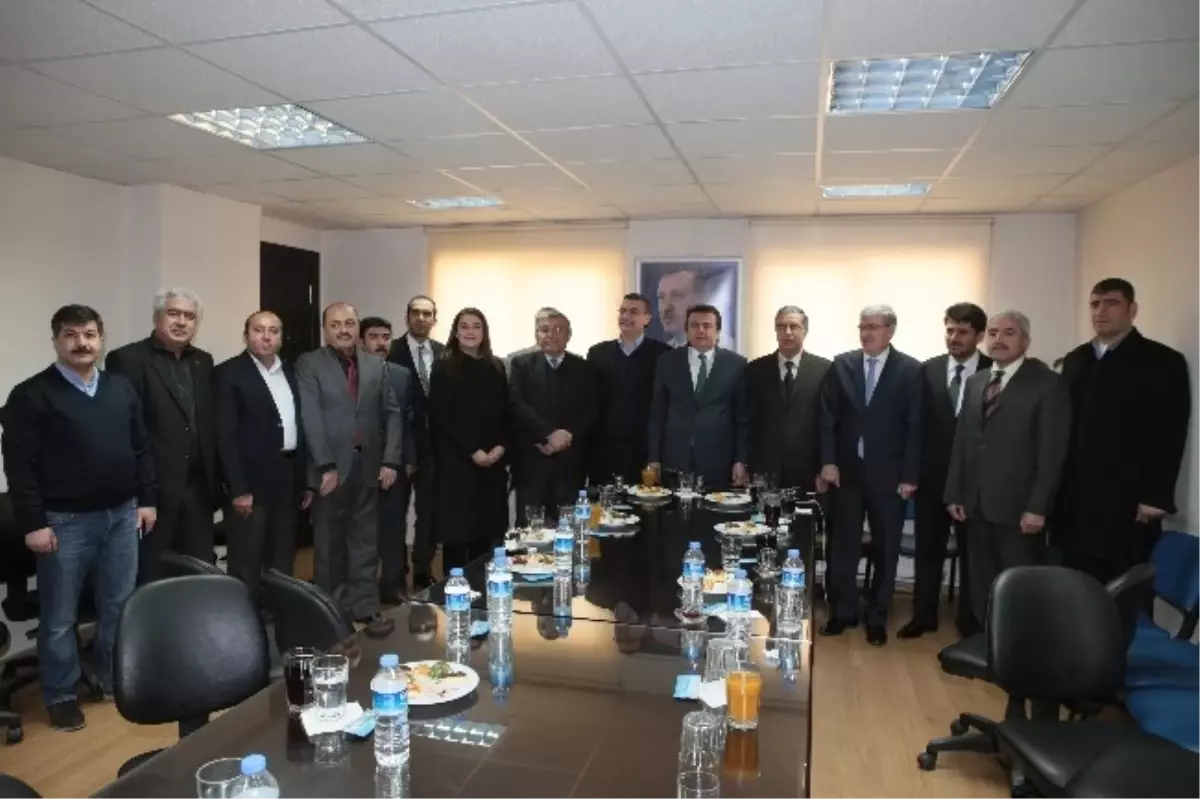 Güvenç'ten Erkoç'a 'Tebrik' Ziyareti