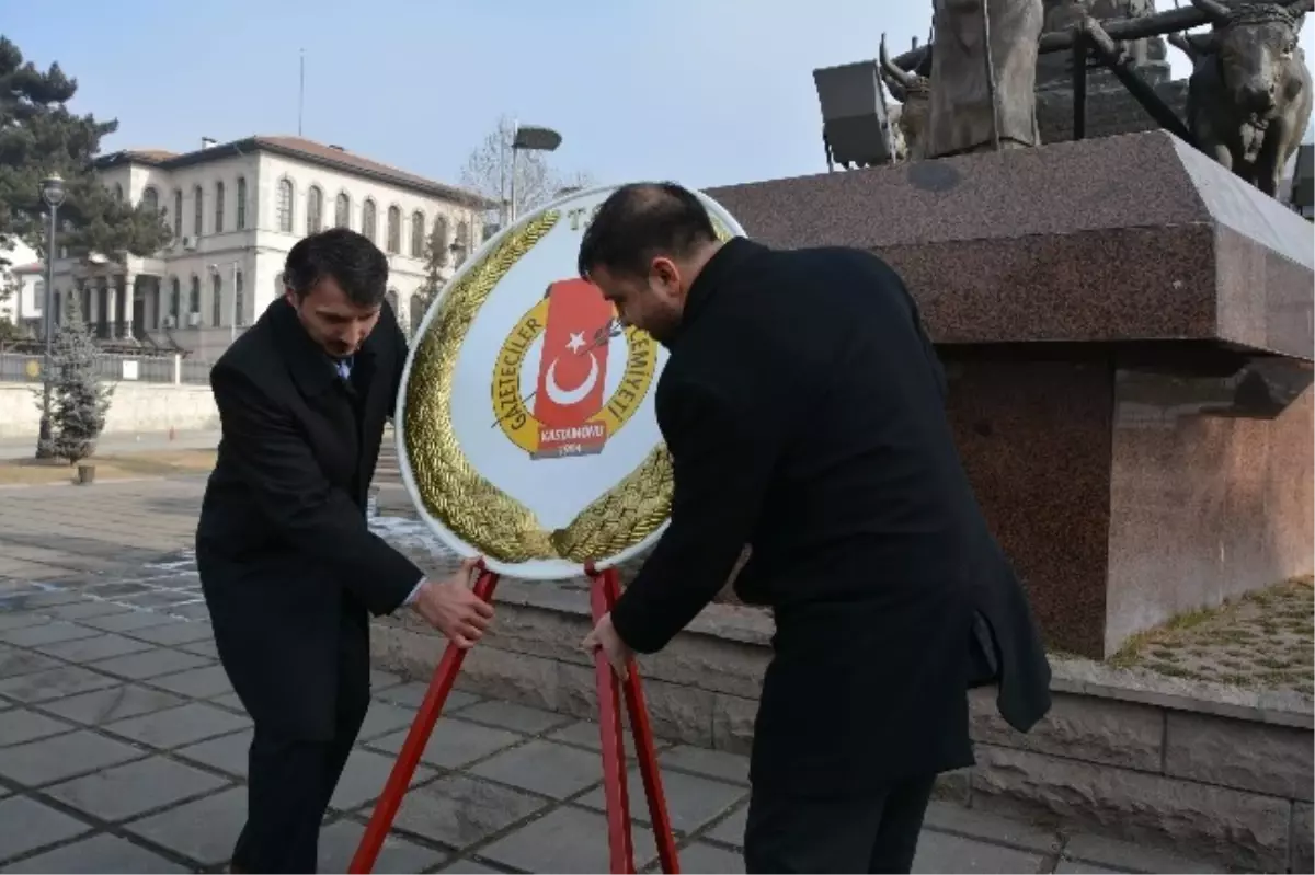 Kastamonu\'da Çalışan Gazeteciler Gününü Kutlamaları