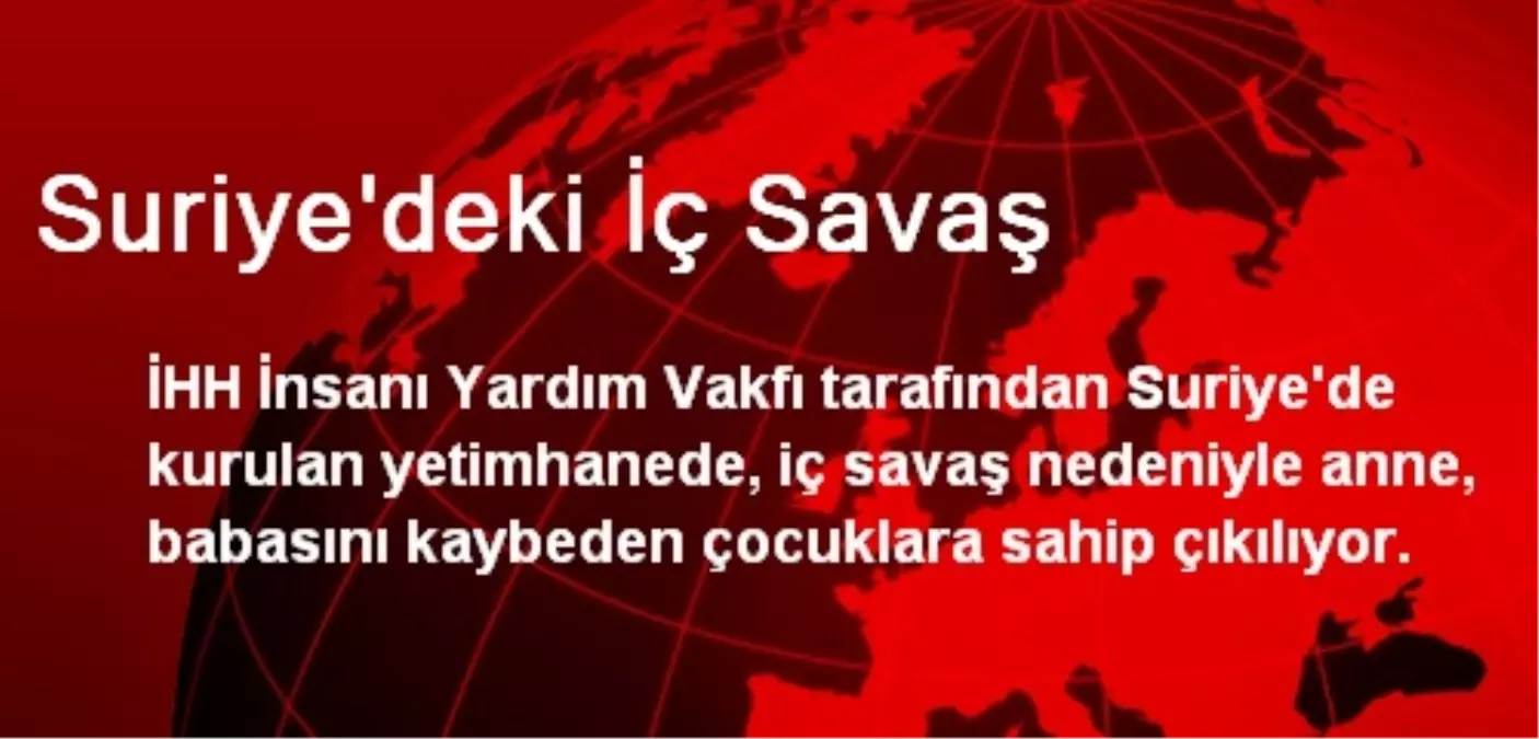 Suriye\'deki İç Savaş