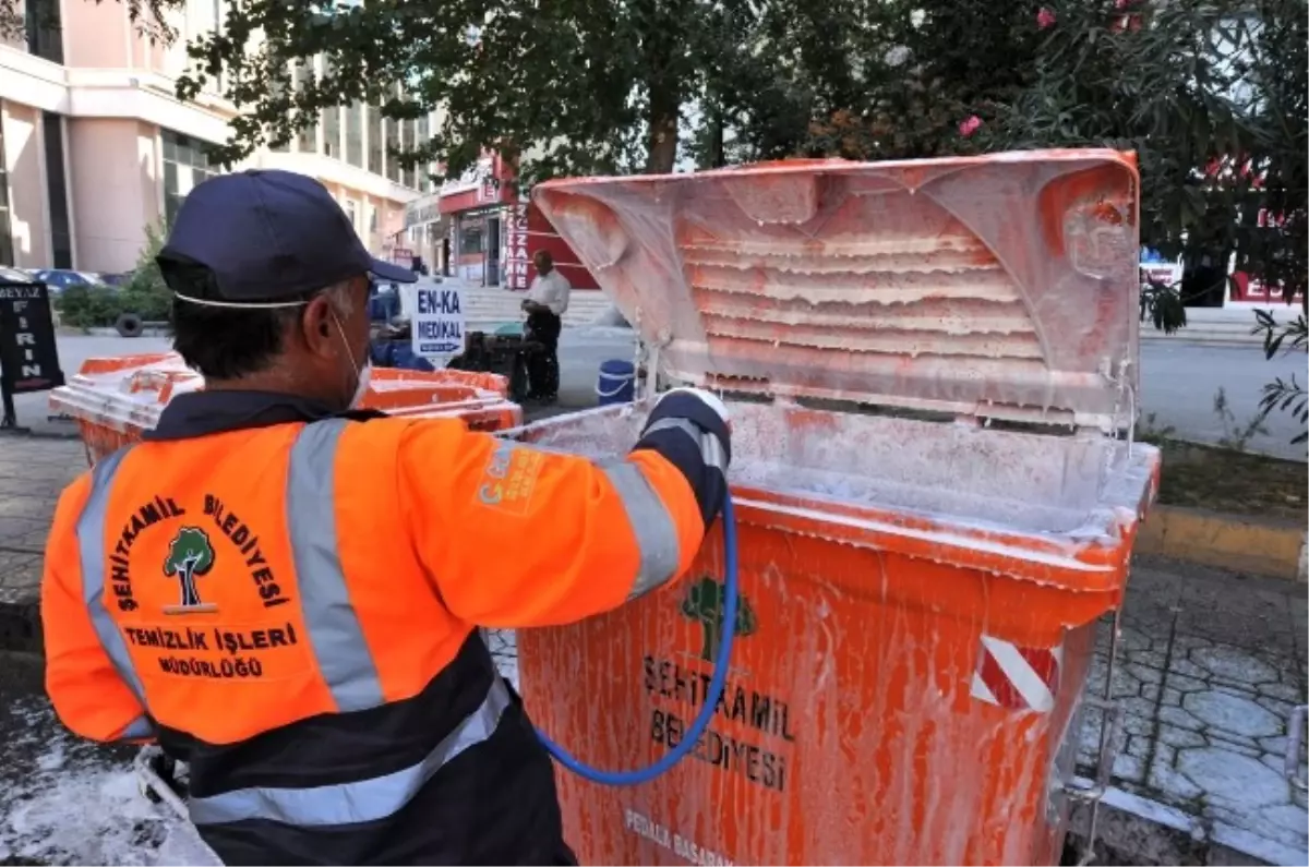 Şehitkamil Belediyesinden Temizlikte Farklı Uygulama