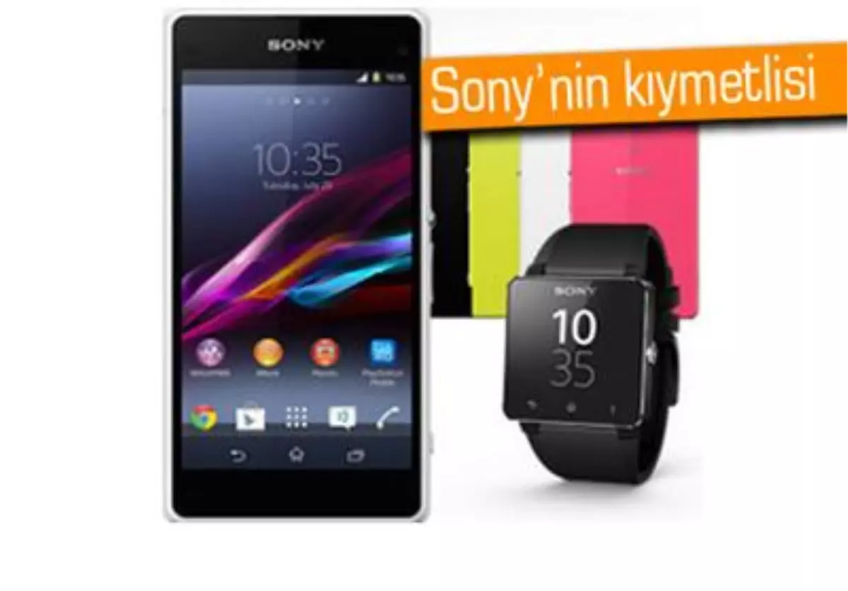 Sony Xperia Z1 Compact Alanlara Hediyeler Var