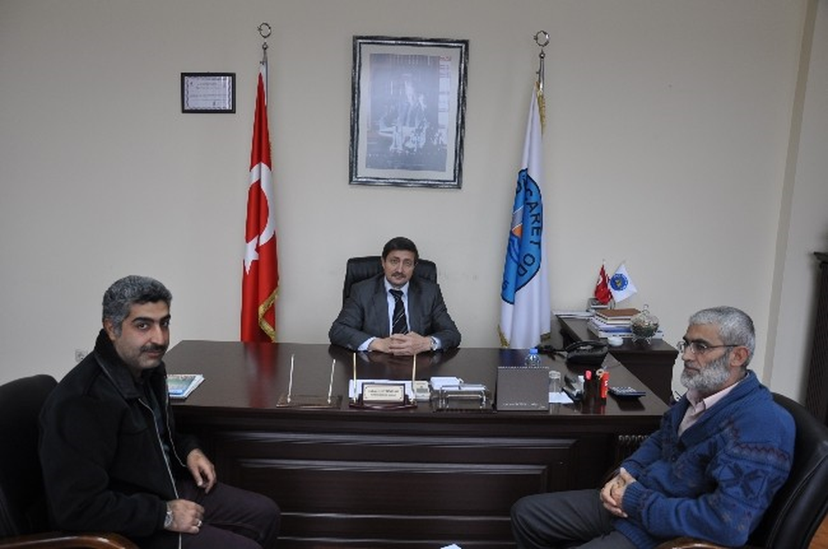 Sp\'den Didim Ticaret Odası\'na Tebrik Ziyareti