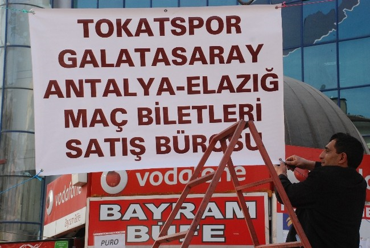 Tokatspor\'un, Ziraat Türkiye Kupası Maçlarının Biletleri Satışa Çıktı