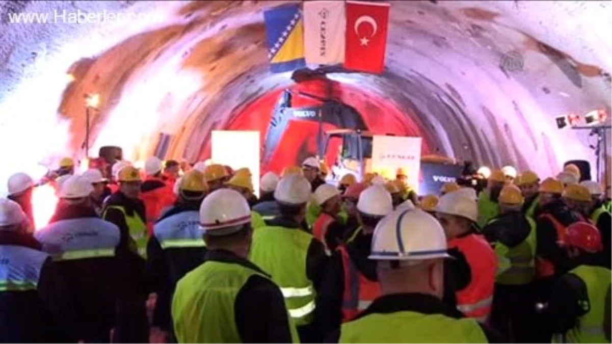 Türk şirketi, Bosna\'da 3 kilometrelik tünel inşa etti -