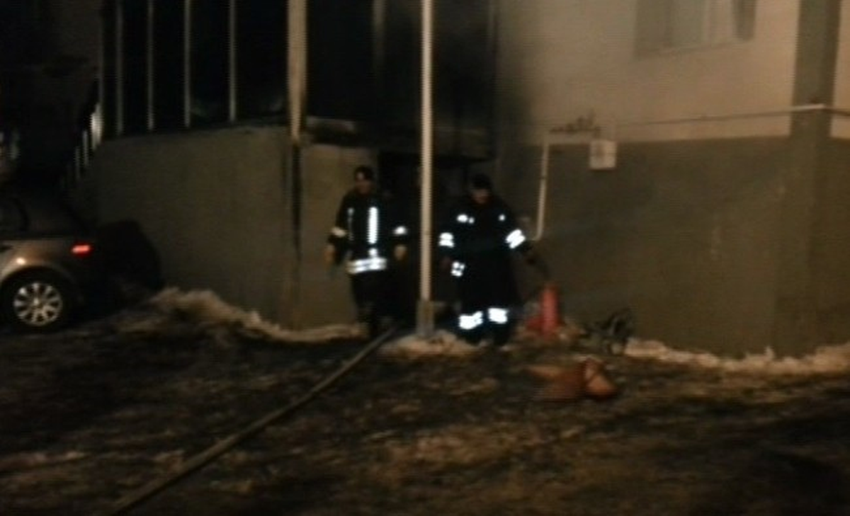 Yurtta Çıkan Yangında Boş Tüp Krizi