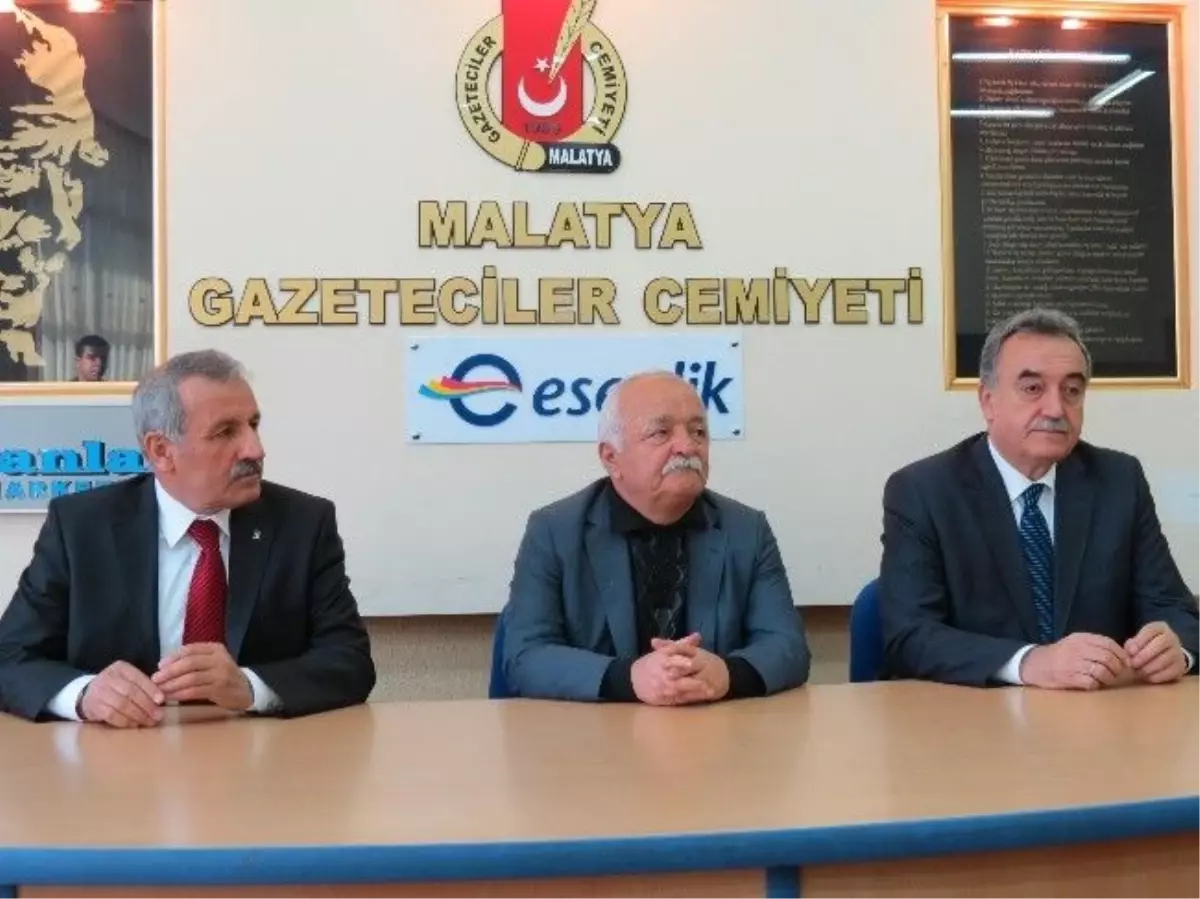 AK Parti Malatya Milletvekillerinden Gazetecilere Ziyaret