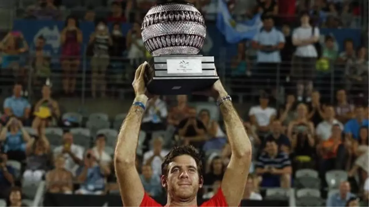 Arjantinli Raket Juan Martin Del Potro Apia International Sydney\'de Şampiyon Oldu