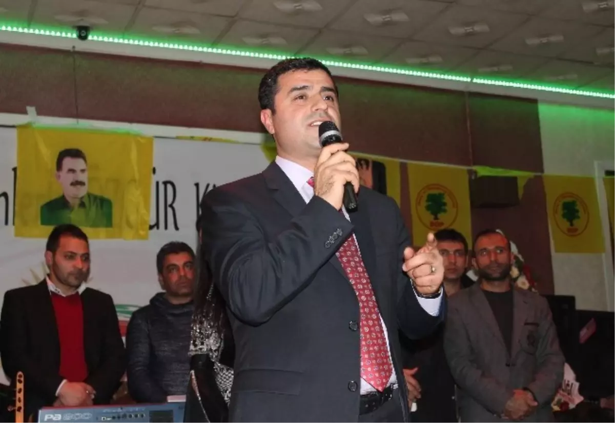 BDP\'li Demirtaş: Çözüm Süreciyle Oyaladılar