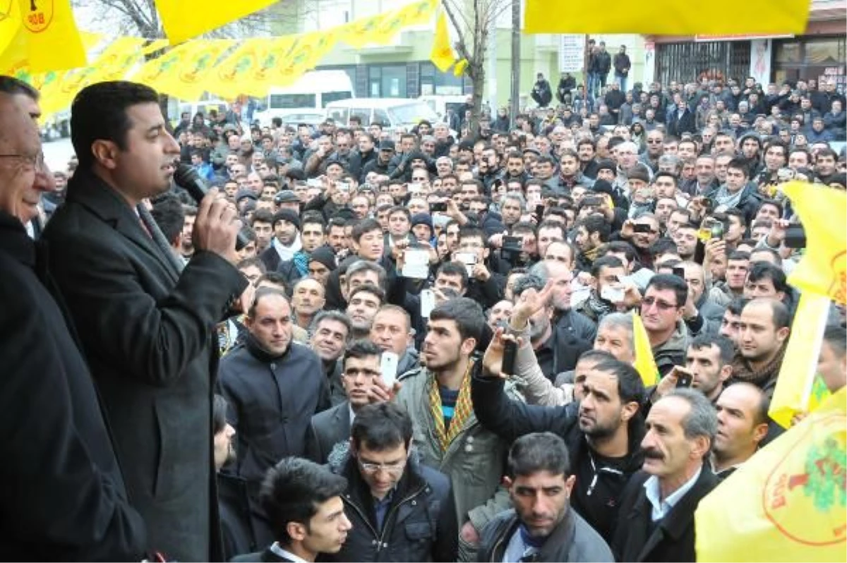 BDP Genel Başkanı Demirtaş, Konya\'da
