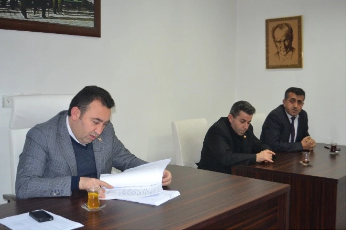 Karaağaç Belediye Meclisi Toplandı