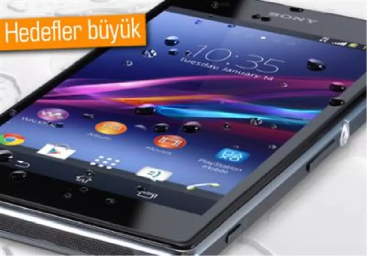 Sony\'nin Akıllı Telefon Pazarında Hedefi Belli