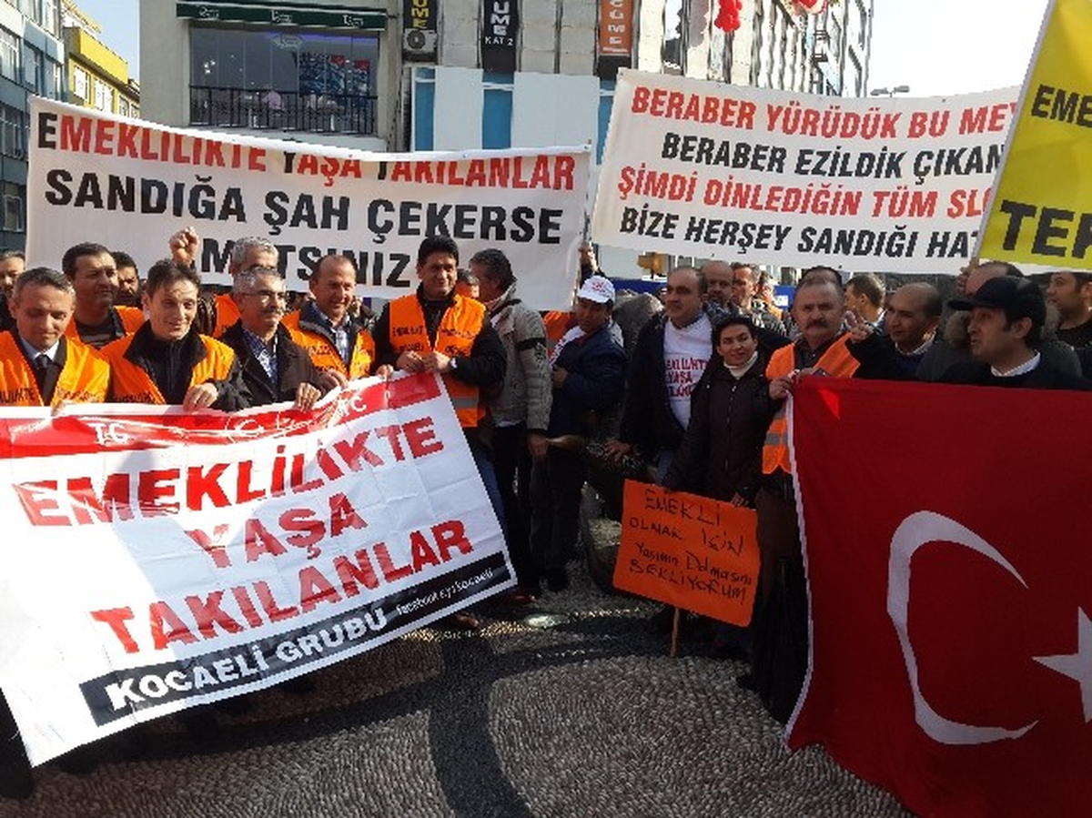 Emeklilikte Yaşa Takılanlardan Zincirli, Torbalı Eylem