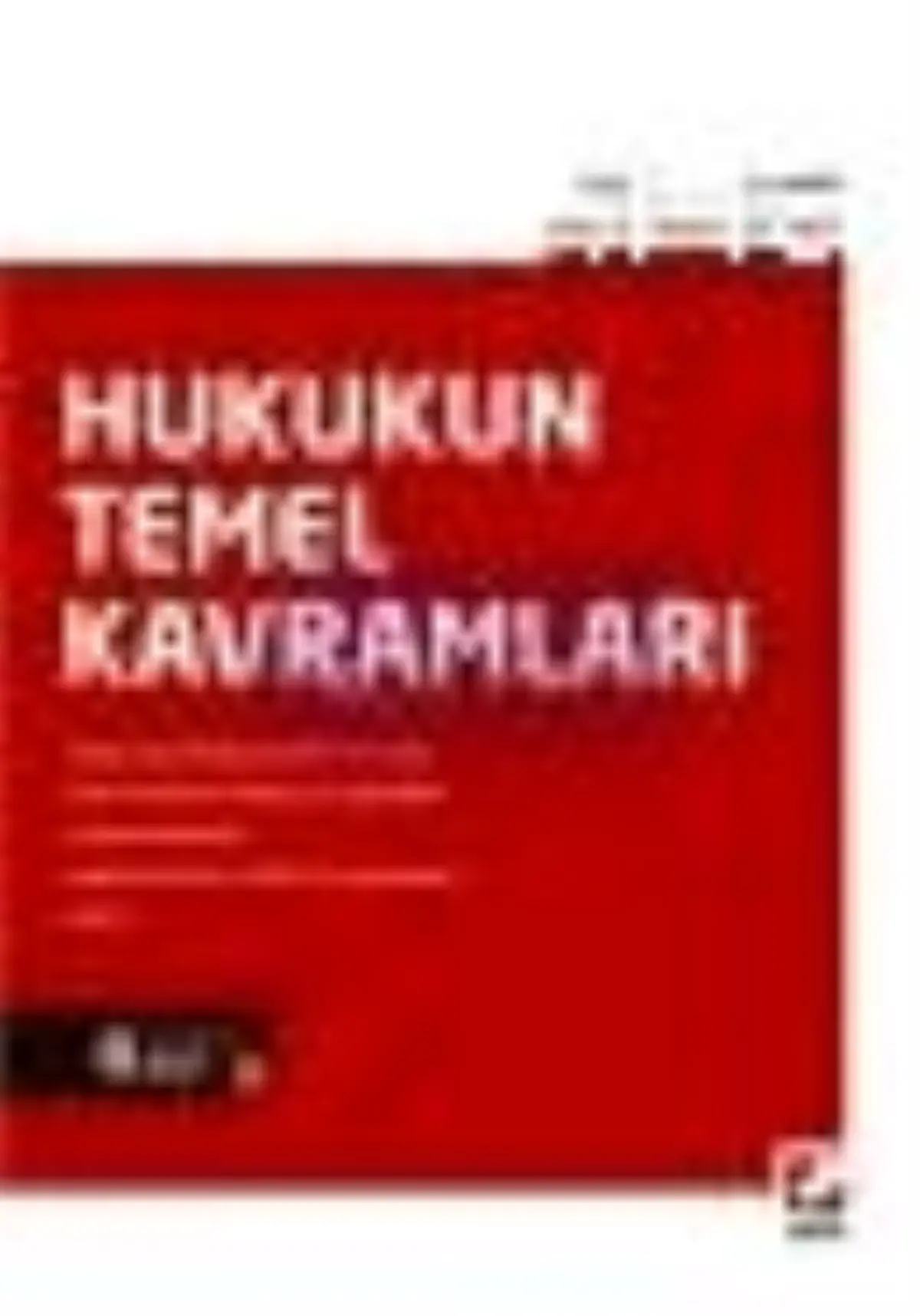 Hukukun Temel Kavramları Kitabı