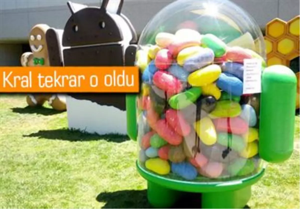 Jelly Bean, Android\'in En Çok Tercih Edileni Oldu